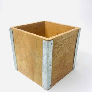 Rustic Square Wooden Organizer